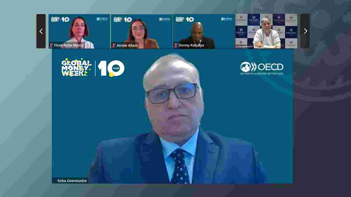 Global Money Week International Panel: Governor Gvenetadze Discusses Importance of Financial Education and Georgia’s Experience