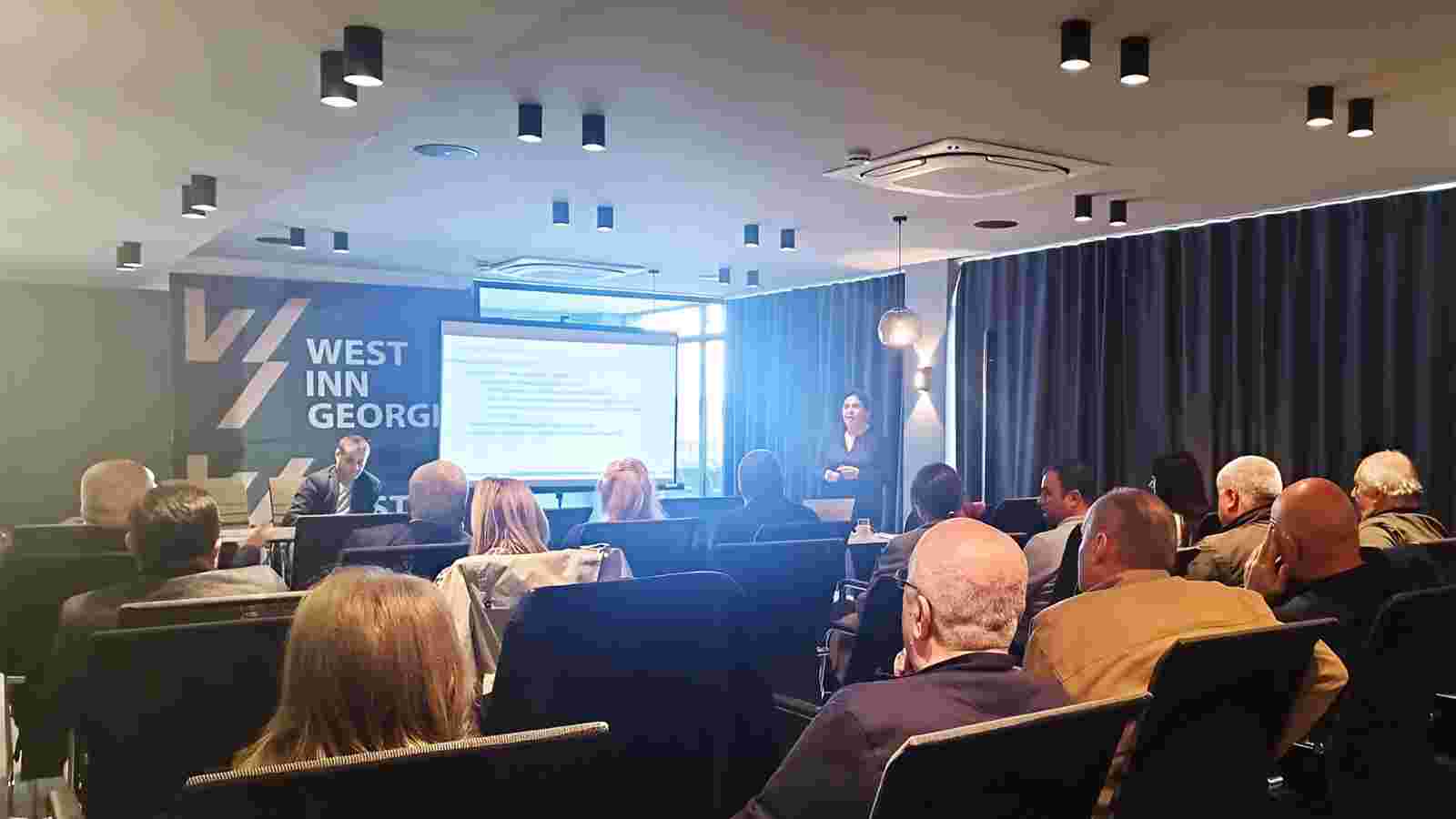 NBG Representatives Hold Working Meeting with Microfinance Organizations and  Lending Entities of Imereti Region in Kutaisi