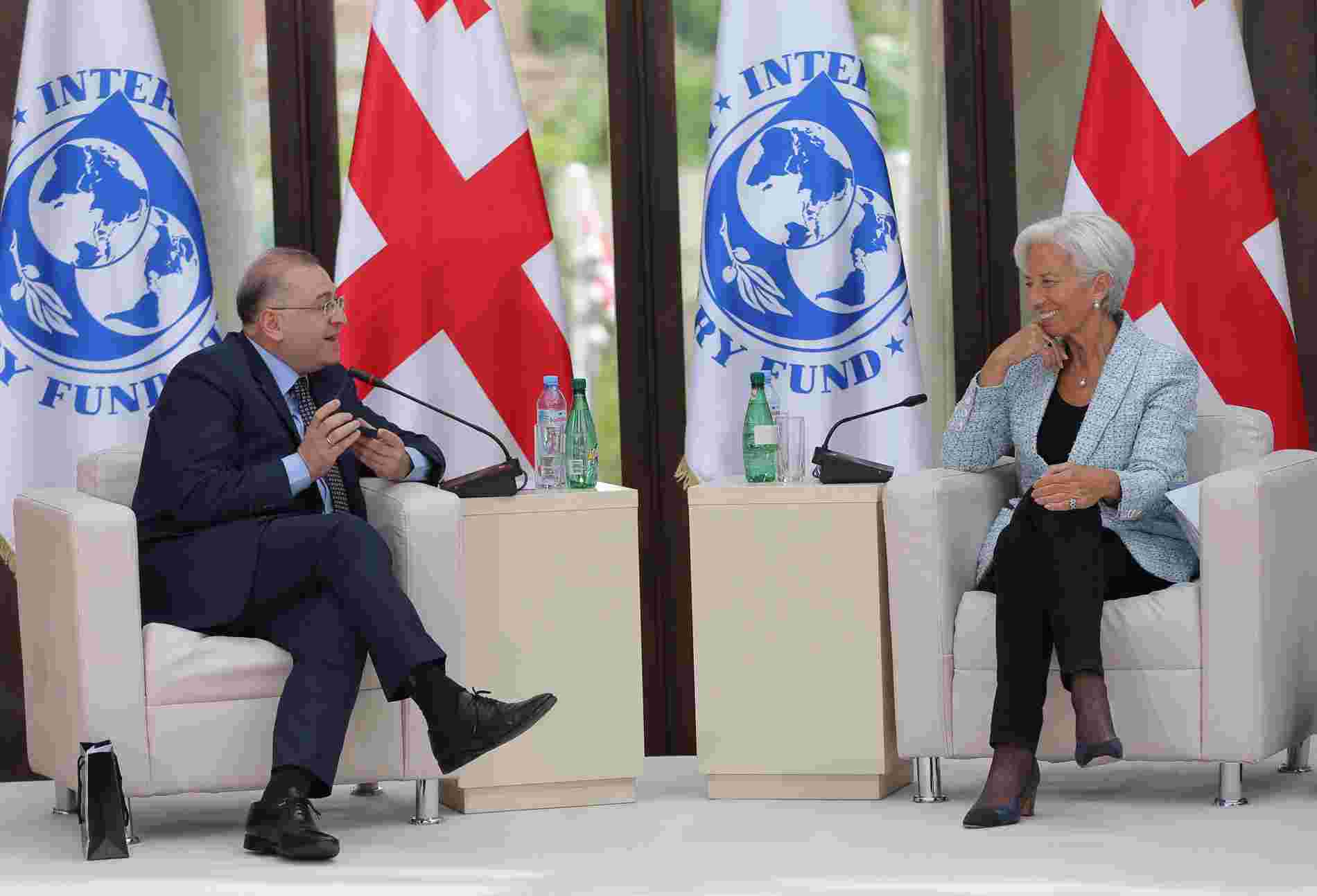 Visit of Christine Lagarde 