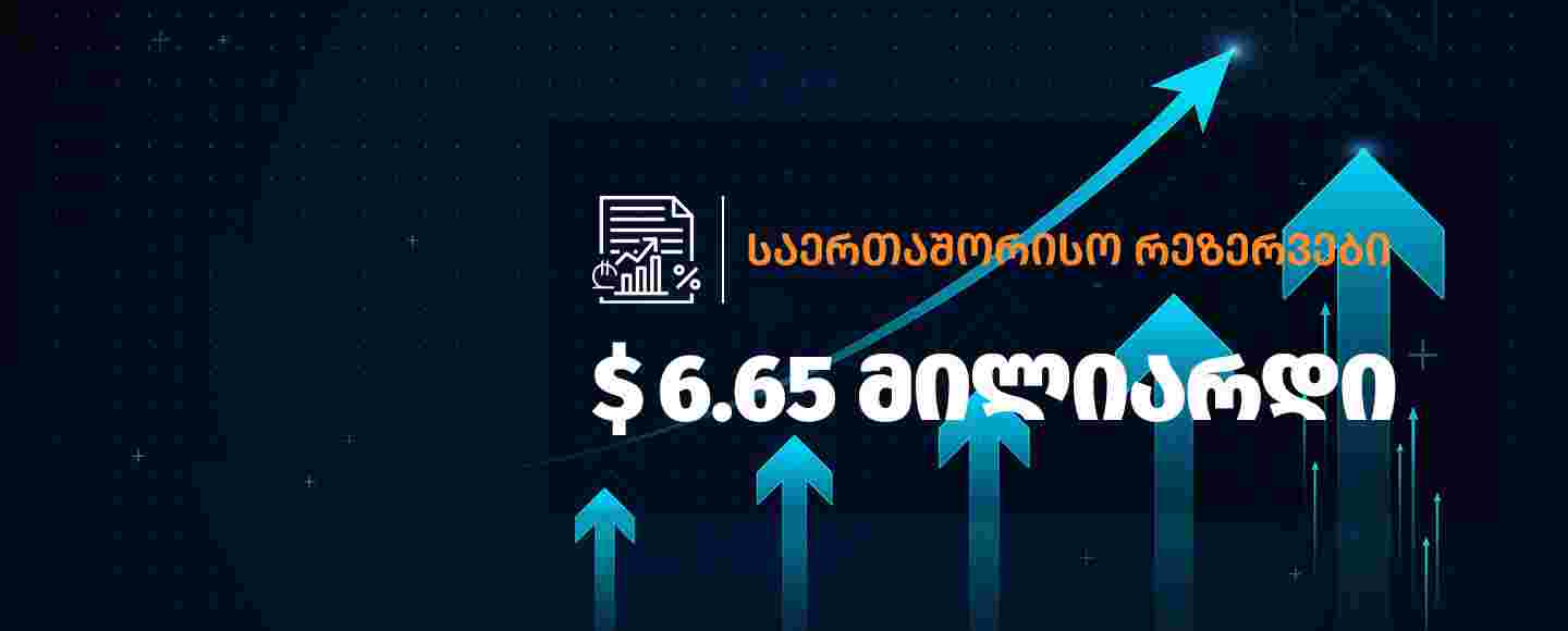 მთლიანი საერთაშორისო რეზერვები ისტორიულ მაქსიმუმზეა