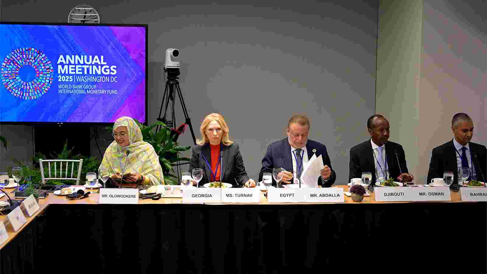 ნათია თურნავამ სსფ-სა და მსოფლიო ბანკის მიერ ორგანიზებულ ცენტრალური ბანკების ხელმძღვანელებისთვის გამართულ ღონისძიებაში მიიღო მონაწილეობა