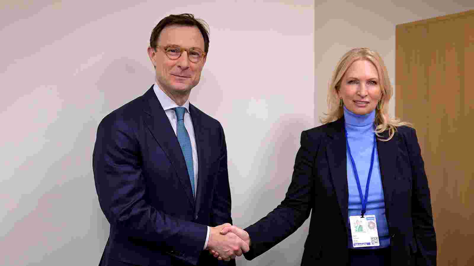 ნათია თურნავამ სსფ-სა და მსოფლიო ბანკის შეხვედრების ფარგლებში Visa-ს წარმომადგენლებთან შეხვედრა გამართა