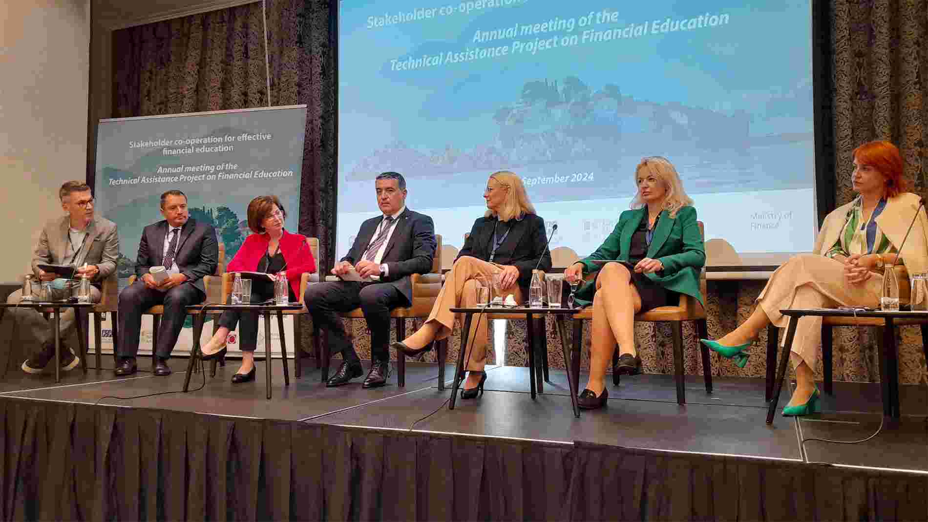 National Bank of Georgia Representatives Share Experience at International Financial Education Conference