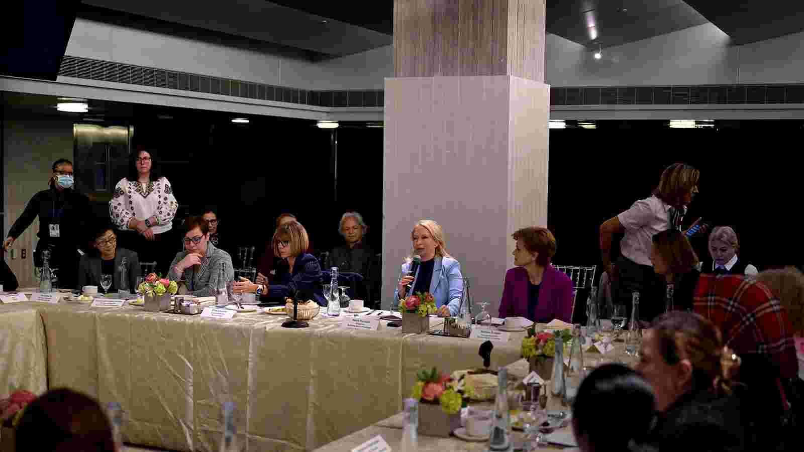 Natia Turnava Participates in World Bank Discussion of Women Leaders of Central Banks