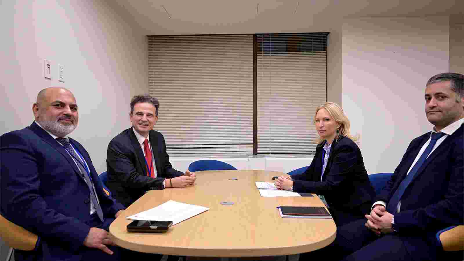 ნათია თურნავა ვაშინგტონში მიმდინარე სსფ-სა და მსოფლიო ბანკის შეხვედრების ფარგლებში Mastercard-ის წარმომადგენლებს შეხვდა 