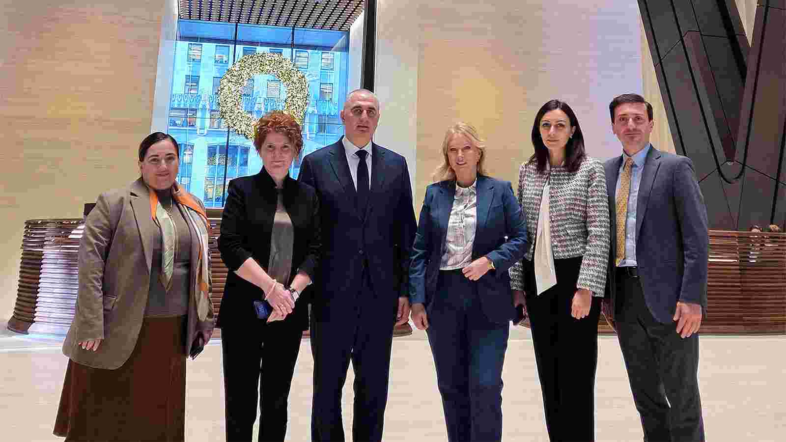 ნათია თურნავა და ლაშა ხუციშვილი აშშ-ში 15-მდე საინვესტიციო კომპანიას შეხვდნენ  