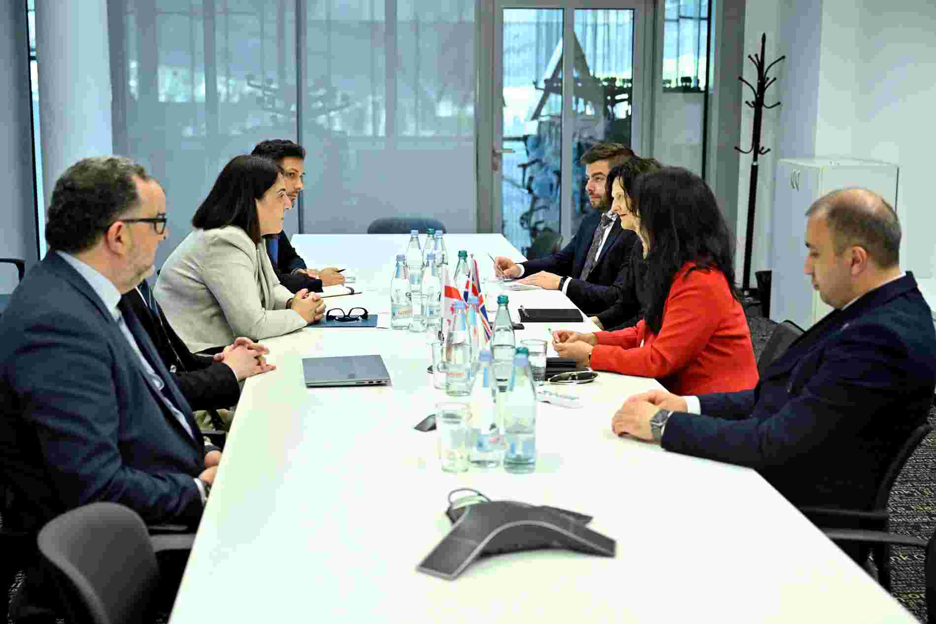NBG First Vice Governor Meets Representatives of the London Stock Exchange and the British Embassy
