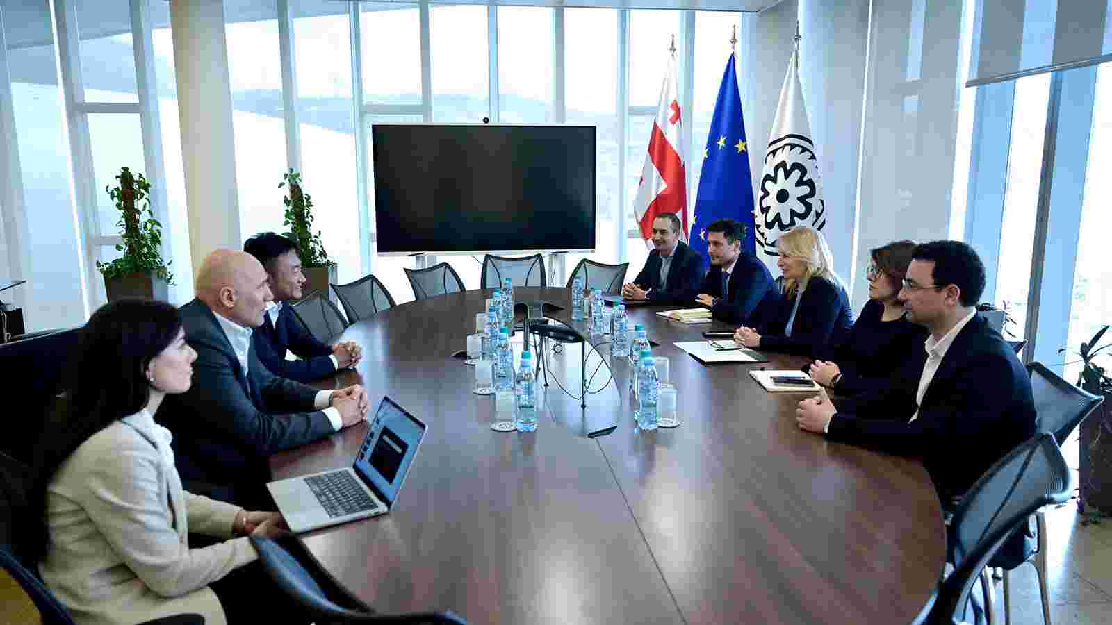 ნათია თურნავა საერთაშორისო ფინანსური სერვისების პლატფორმა Bybit-ის თანადამფუძნებელს და აღმასრულებელ დირექტორს შეხვდა