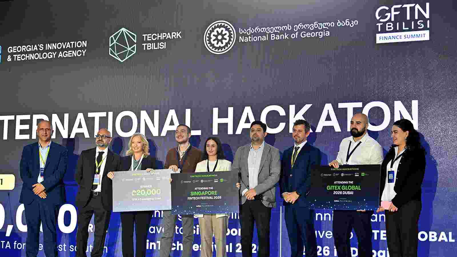 "თბილისის ფინანსური სამიტის" ფარგლებში გამართული ფინტექ ჰაკათონის გამარჯვებულები გამოვლინდნენ