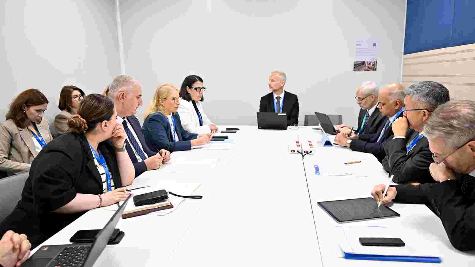 Natia Turnava and Lasha Khutsishvili Meet with IMF Deputy Managing Director Bo Li