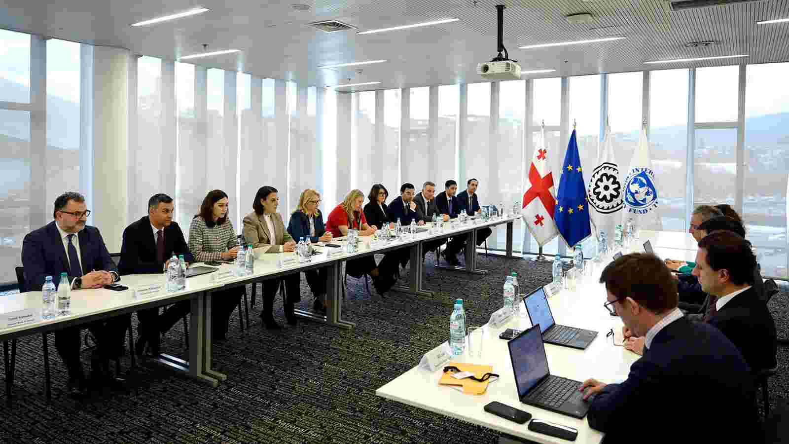 ნათია თურნავა საერთაშორისო სავალუტო ფონდის მისიას შეხვდა