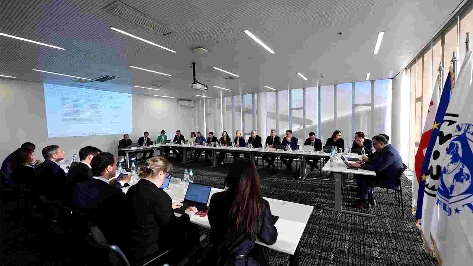 ნათია თურნავამ და ლაშა ხუციშვილმა საერთაშორისო სავალუტო ფონდის მისიასთან შემაჯამებელი შეხვედრა გამართეს