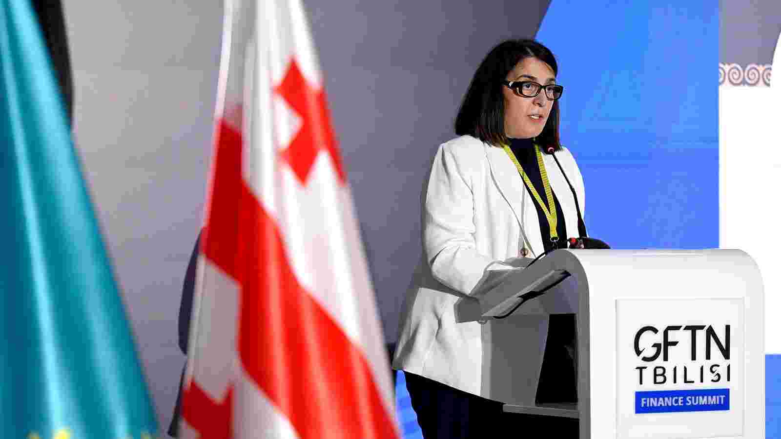 Ekaterine Mikabadze Participates in AIFC Connect: Tbilisi 2026 at the Tbilisi Finance Summit